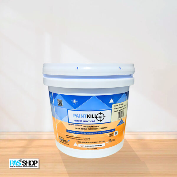 Pintura Vinilica Insecticida 4L - Tonos de Blanco - Image 2